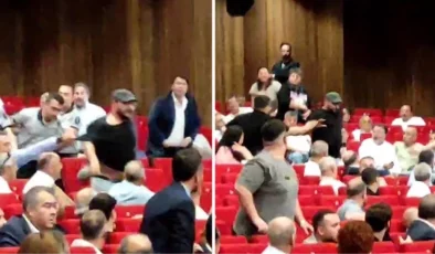 CHP’nin toplantısında tansiyon yükseldi! Milletvekilinin kuzeni, “Seni vururum” diyerek başkan yardımcısının üzerine koştu